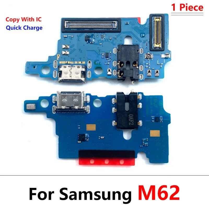 10Pcs USB Charger Charging Port Connector Flex Cable For Samsung M31 M31S M51 M10 M20 M30 M30s M21s M32 M52 M62 M13 M33 M53 5G Samsung phone repair parts