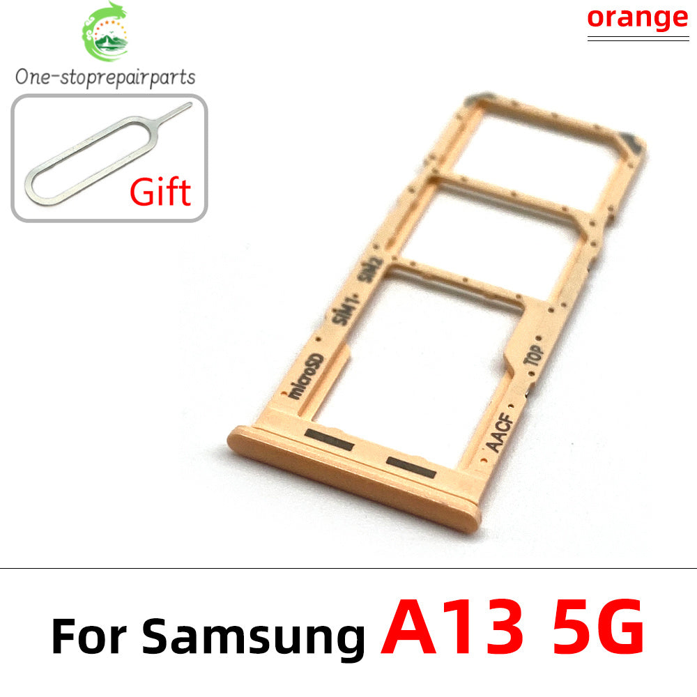 SIM Card Slot SD Card Tray Holder Adapter For Samsung A13 A14 4G 5G Replacement Spare Parts Samsung phone repair parts
