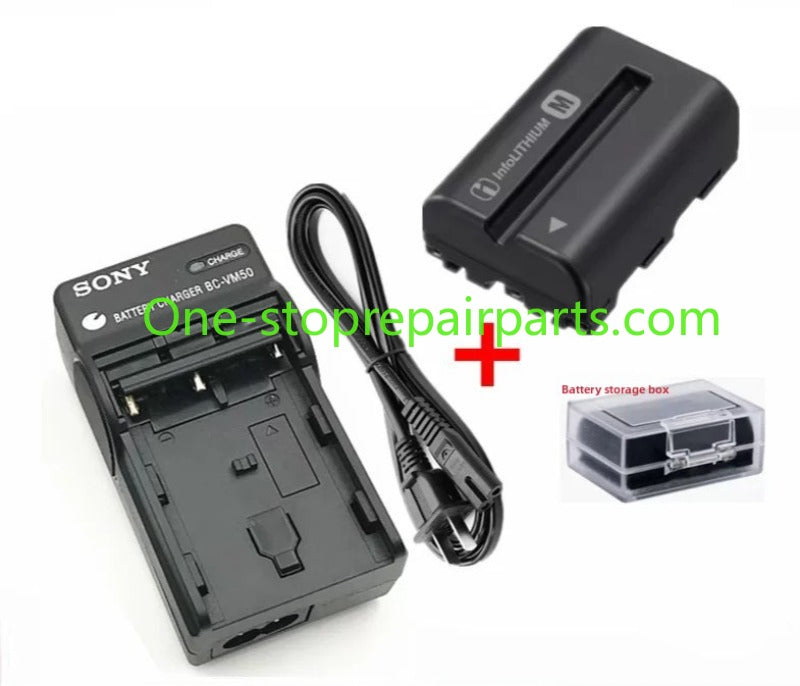 1600mAh Battery For Sony SLT-A57 58 A65 A77 A99 digitizer camera battery charger NP-FM500H BATTERY PACK BC-VM50 digital camera repair parts