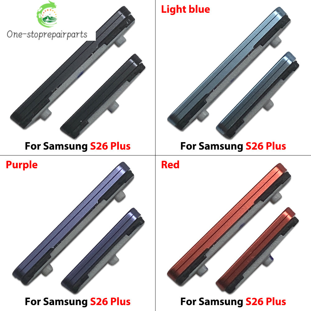 New Power Switch On Off Button Volume Key Button Flex Cable For Samsung S26 Plus Ultra 4G 5G Samsung phone repair parts