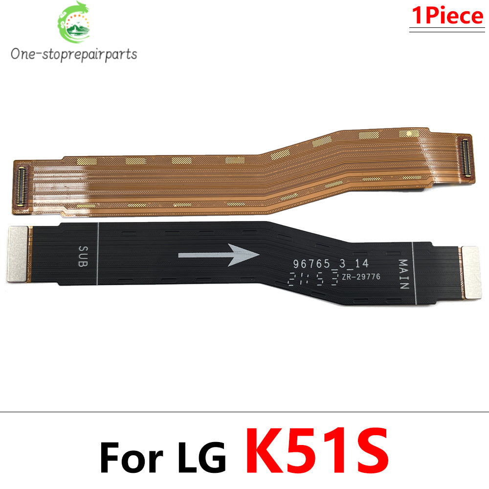 New For LG K22 K41s K42 K50s K51 K51s K52 K61 K62 K92 Power Mainboard Main Board Motherboard Connector Flex Cable LG phone repair parts