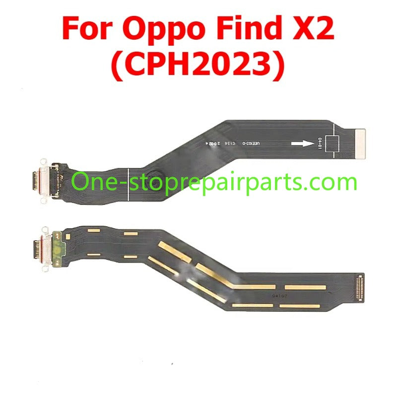 Charge Board For OPPO Find X5 Pro X3 Lite X2 Neo X 5G Charging Port Plate Ribbon Socket Usb Connector Phone Parts Flex Cables Oppo phone repair parts