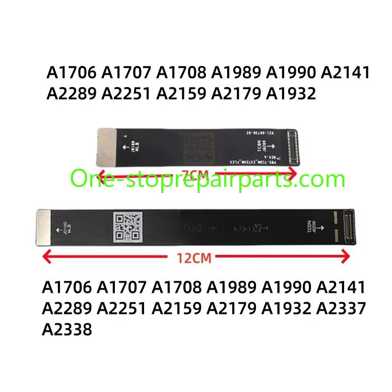 LCD Screen display  panel testing cable for Macbook A2918 A2992 A2991 A3113 A3114 A1708 A2141 A2251 Screen Test Extension cable