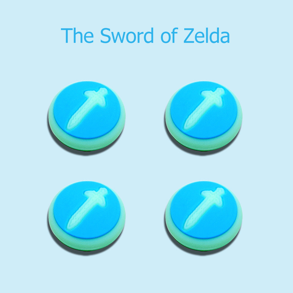 Switch rocker cap for Nintendo switch OLED 3D button cap NS gamepad silicone cap