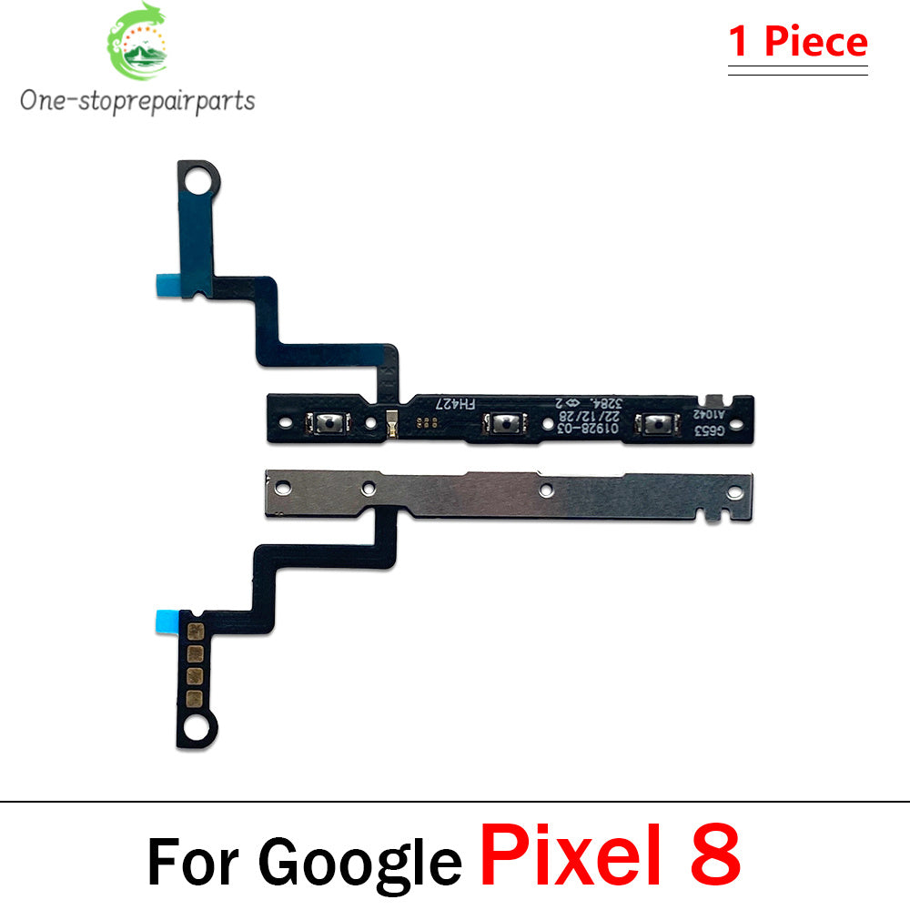 New Power on off Volume Key Button Flex Cable For Google Pixel 5 5A 6 6A 7 7A 8 9 Pro XL Google Pixel phone repair parts