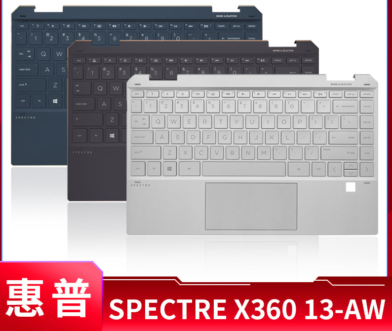 适用于惠普HP  X360 13-AW TPN-Q225壳 外壳 C壳带键盘触摸板