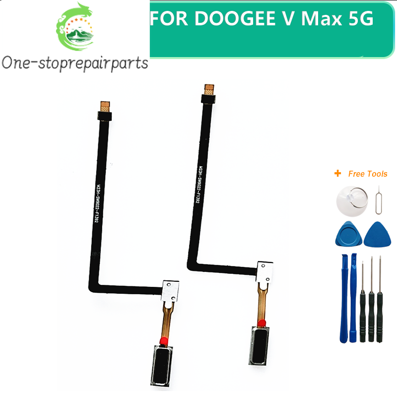 New Original For DOOGEE V Max 5G Mobile Phone Fingerprint Button Components Sensor Flex Cable Repair Accessories Doogee phone repair parts