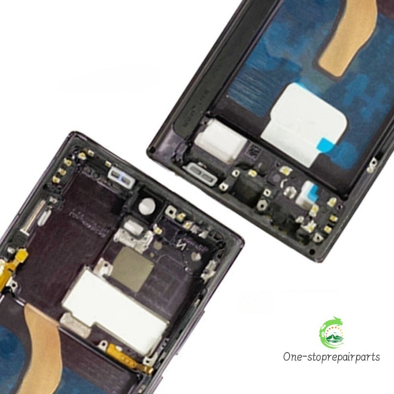 Samsung S22Ultra lcd screen Assembly with frame S908 curved 5G LCD  display touch screen