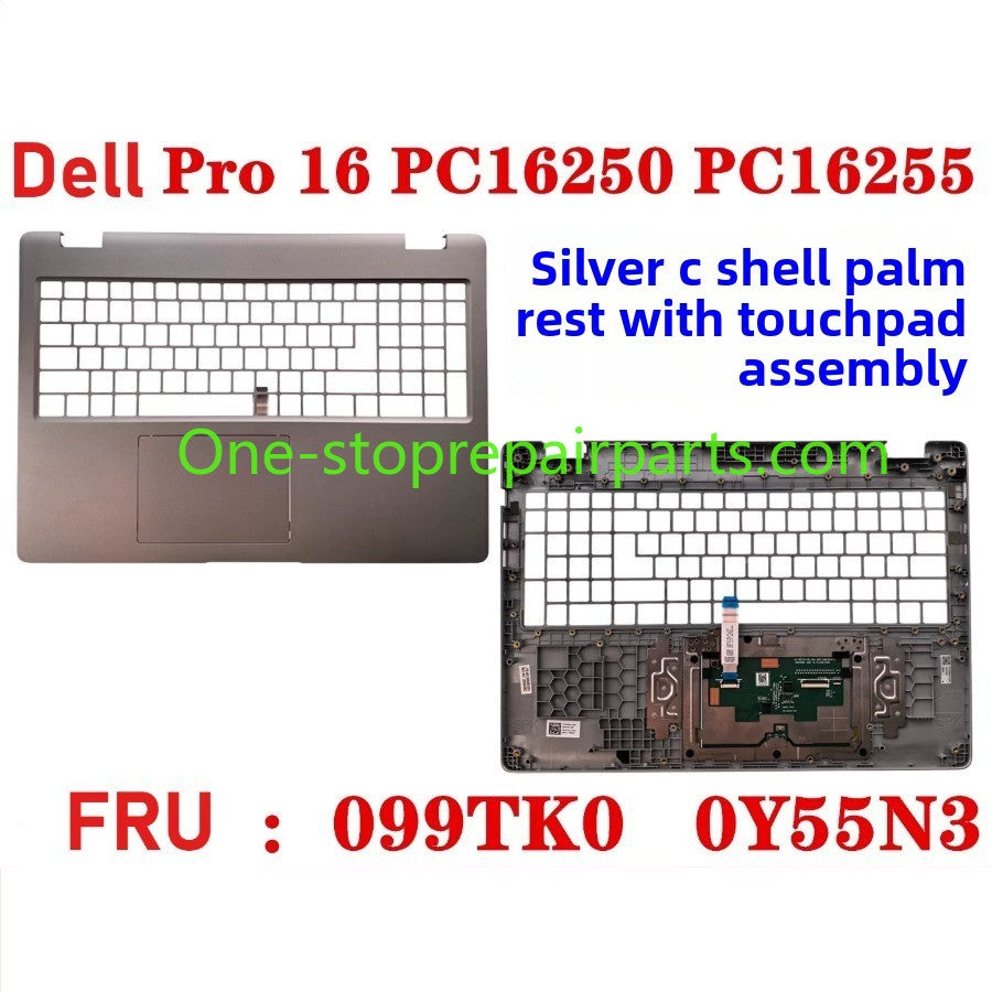 Cover case Keyboard for Dell Pro 16 PC16250 PC16255 Cover case for Dell Pro 16 PC16255 PC16250 LCD Back Cover Bezel frame topcase palmrest upper bottom HINGE 0V1T1X 0388WT 0Y55N3 099TK0 006R8M Dell laptop repair parts