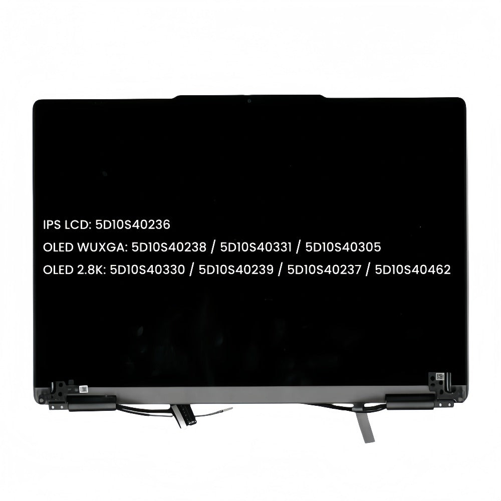 14" for Lenovo Yoga 7 2-in-1 14ILL10 Type 83JQ IPS LCD/OLED Complete Upper Half Touch Full Assembly Replacement Lenovo laptop repair parts