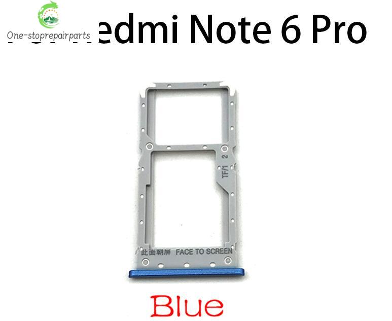 New SIM Card Tray Slot Holder For Xiaomi Redmi Note 5 6 8 7 Pro Replacement Parts  Xiaomi  Xiao mi phone repair parts