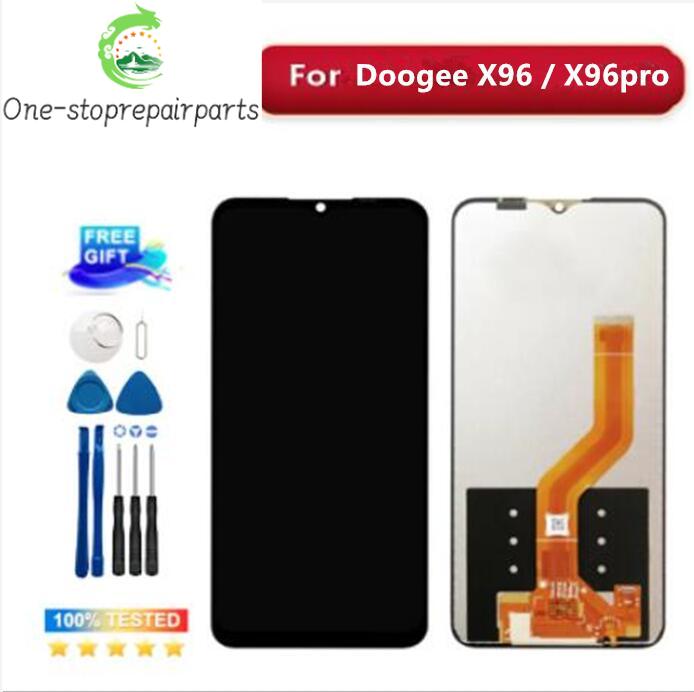 New For doogee x96 Display LCD + Touch Screen Assembly Front Full Display Replacement High Quality For doogee x96 pro x96pro LCD Doogee phone repair parts