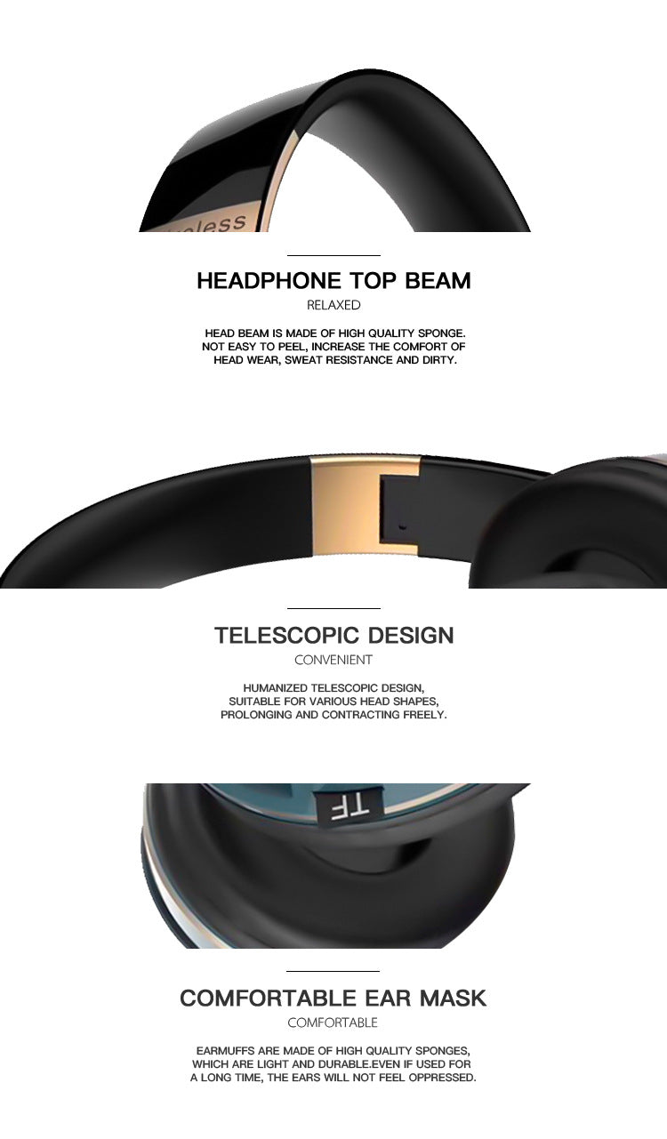 Accessories Bluetooth Headset Headset Wireless Mobile Phone Music Running Subwoofer Stereo Headset Bluetooth Headset