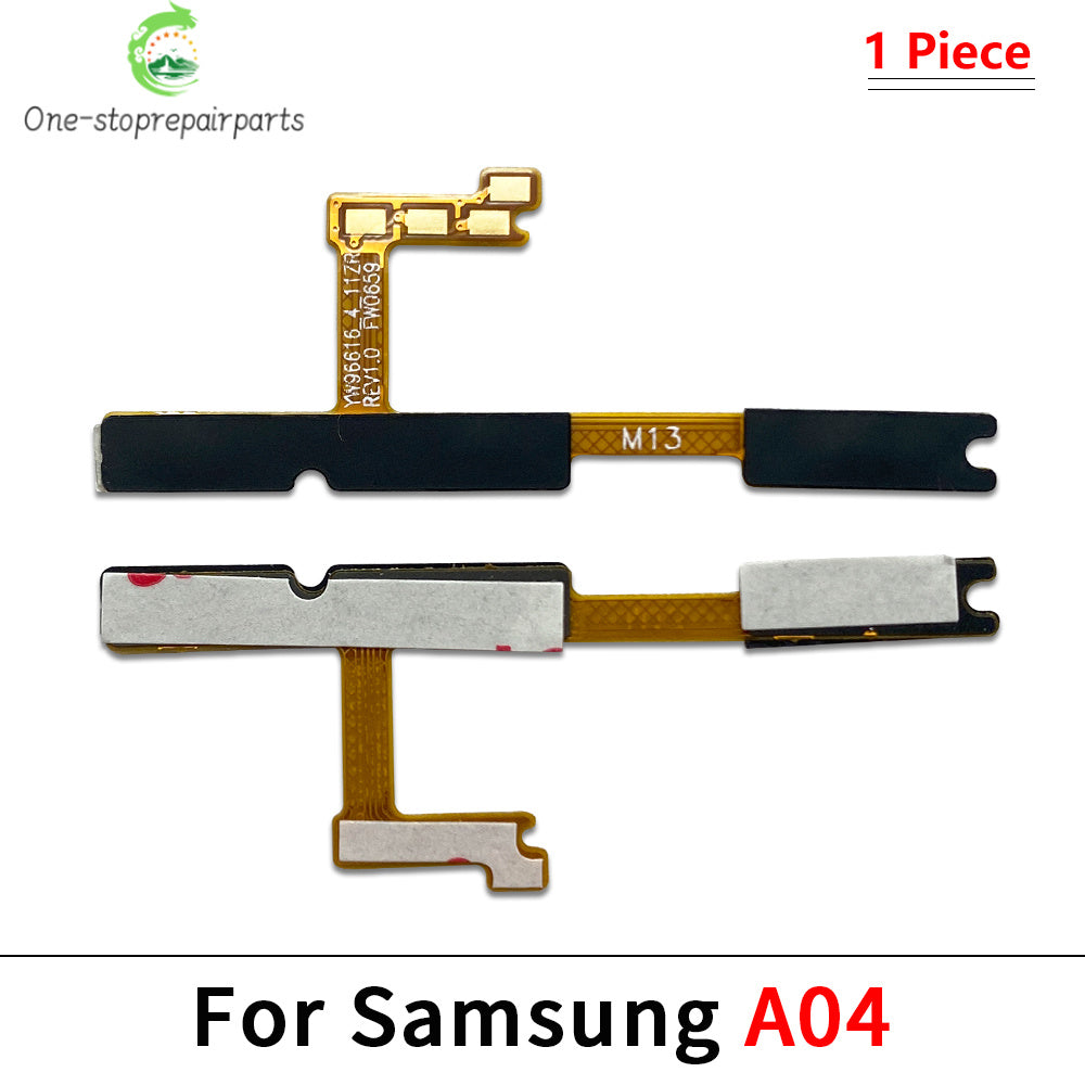 Power on off Volume Key Button Flex Cable For Samsung A13 A23 A33 A73 A53 A14 A24 A34 A54 A15 A35 A55 A04 A04s A05 A05 4G 5G Samsung phone repair parts