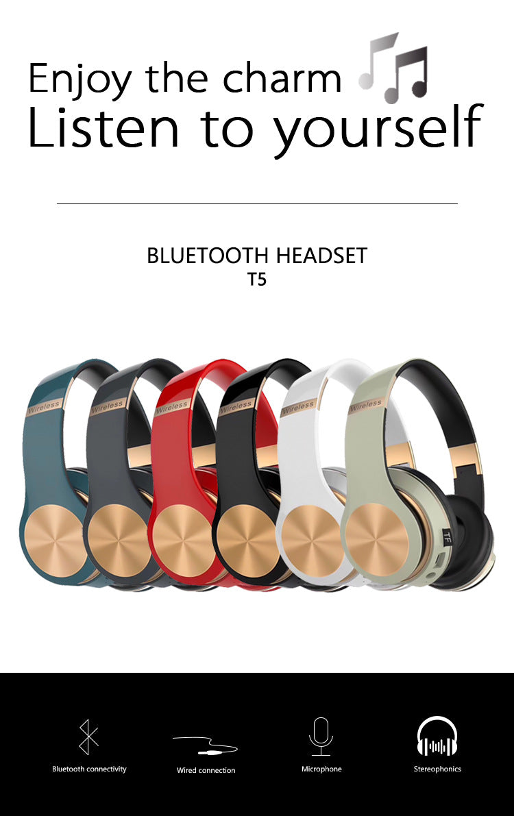 Accessories Bluetooth Headset Headset Wireless Mobile Phone Music Running Subwoofer Stereo Headset Bluetooth Headset