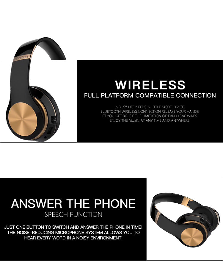 Accessories Bluetooth Headset Headset Wireless Mobile Phone Music Running Subwoofer Stereo Headset Bluetooth Headset