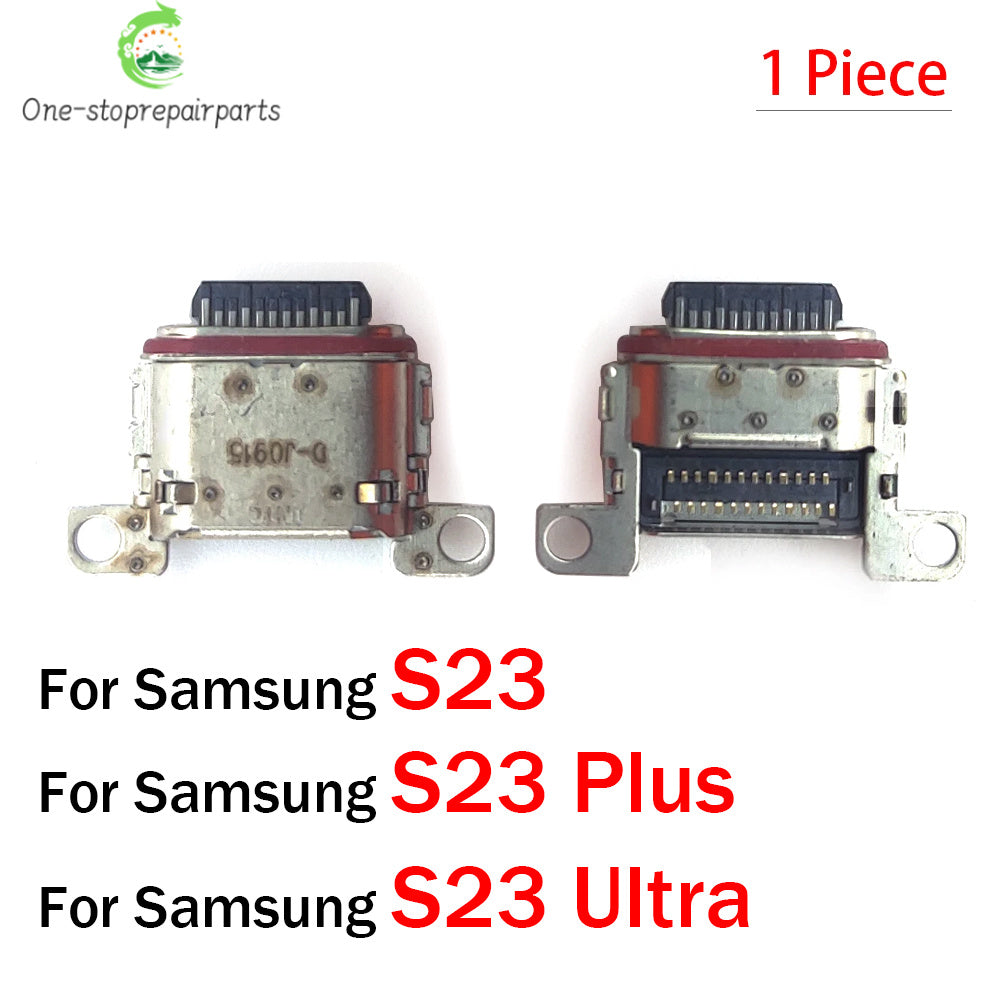 2Pcs, USB Connector Charging Port Jack Plug For Samsung S20 S10 S21 S22 S23 S24 S25 Plus Ultra S10e Samsung phone repair parts