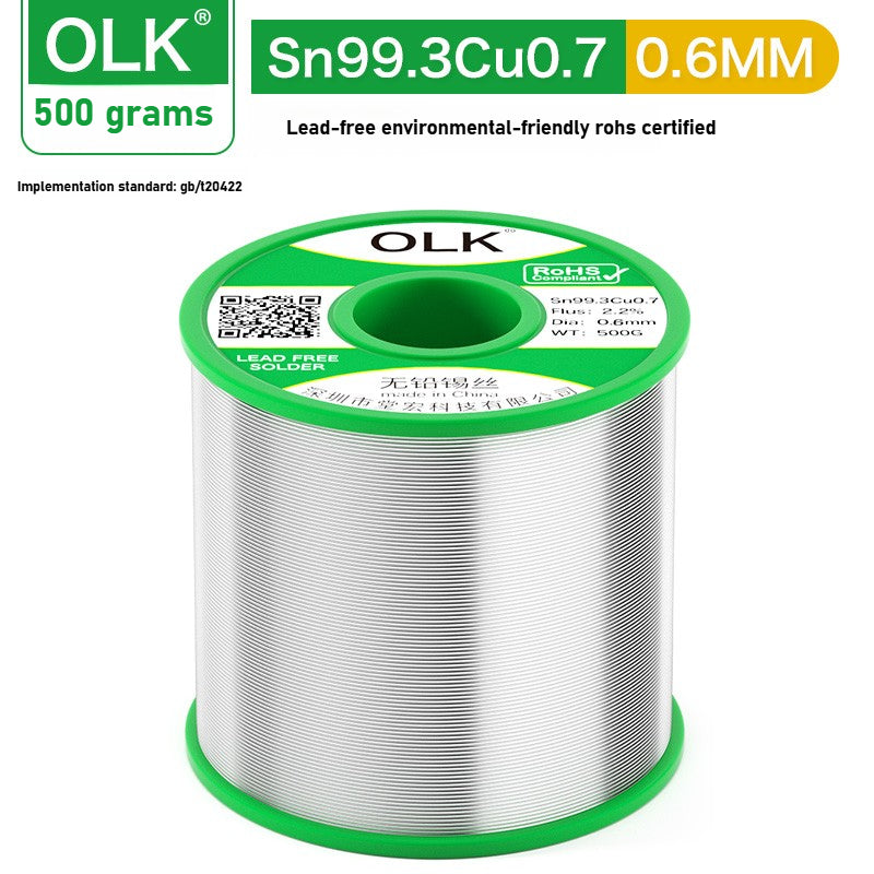 High purity solder wire 63 low temperature with flux rosin core welding household electric soldering iron lead-free solder wire Repair tools