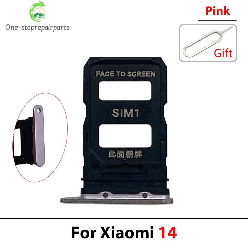 New For Xiaomi Mi 14 14T 15 15T Pro Ultra SIM Card Tray Slot Holder Adapter Accessories  Xiaomi  Xiao mi phone repair parts