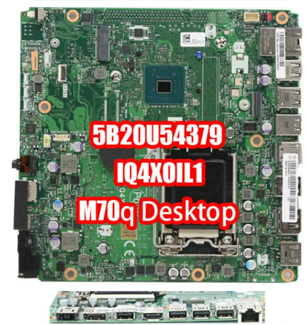Motherboard For Lenovo ThinkPad V50t-13IOB Tiny6 ThinkCentre M80q Q470 M70a M70q H470 G2 5B20U54915 5B20U54371 5B20U54378 5B20U54923 5B20U54379 5B20U54434  NM-E101 IQ4X0IL1 IdeaCentre Mini 5-01IMH05 Desktop System Board Lenovo laptop repair parts