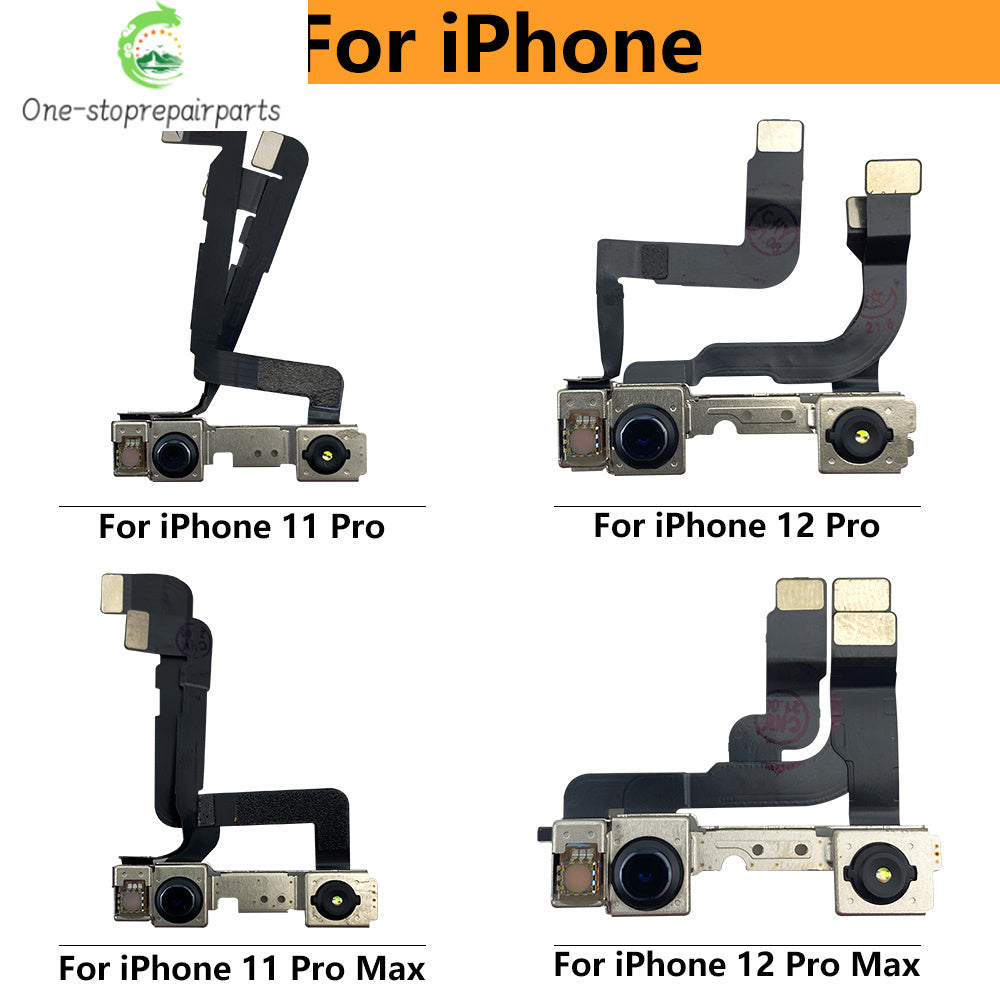 New Front Camera For iPhone 11 12 13 14 15 Pro 11Pro 12Pro 13Pro Max Mini Plus Flex Cable Facing Replacement Parts iPhone phone repair parts