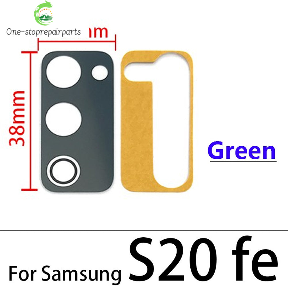 New Camera Glass Lens Back Rear Camera Glass Lens For Samsung S20 S21 S22 S23 S24 Plus Ultra FE 5G With Adhesive Sticker Samsung phone repair parts