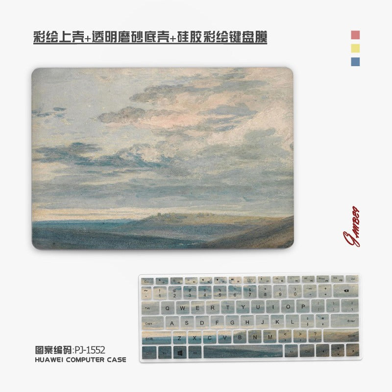 Oil Painting 2026 For Huawei 13 "14" 15 "16" matebook14 13s xPro D16 MagicBook 14 D14 MateBook D16/SE/Hi D16 Laptop Case, Protective Case Honor Laptop accessories