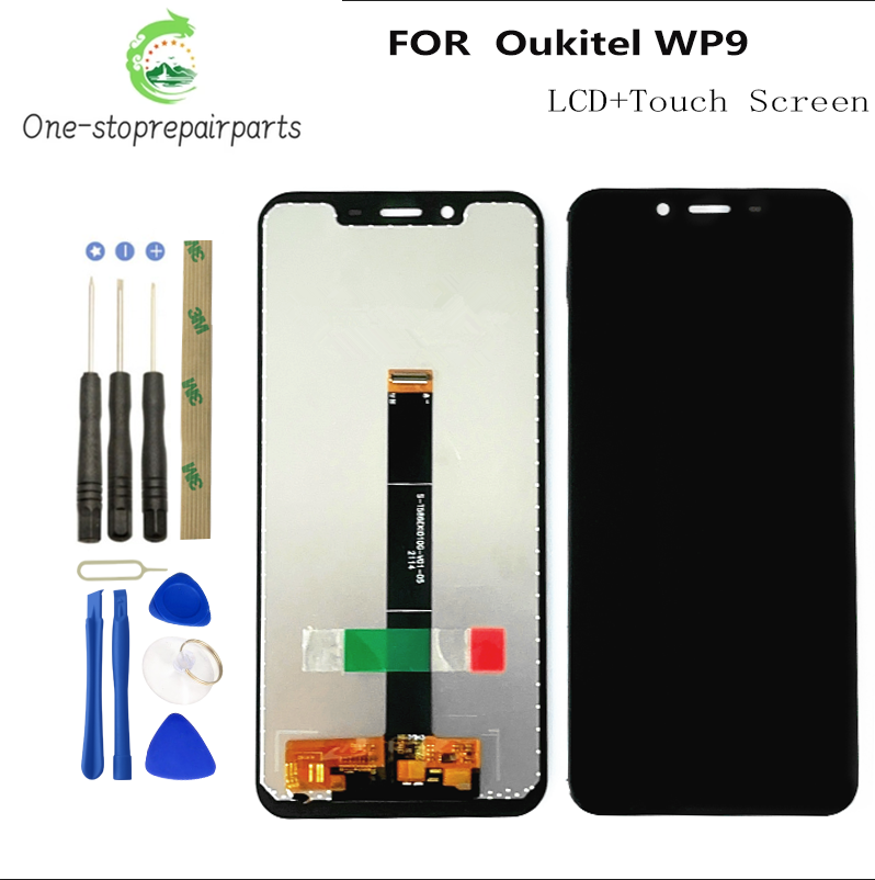 New 5.86 Inch For Oukitel WP9 WP9 PRO LCD&Touch screen Digitizer Oukitel WP9 display Screen module accessories Assembly Replac Other Brand Phone repair parts