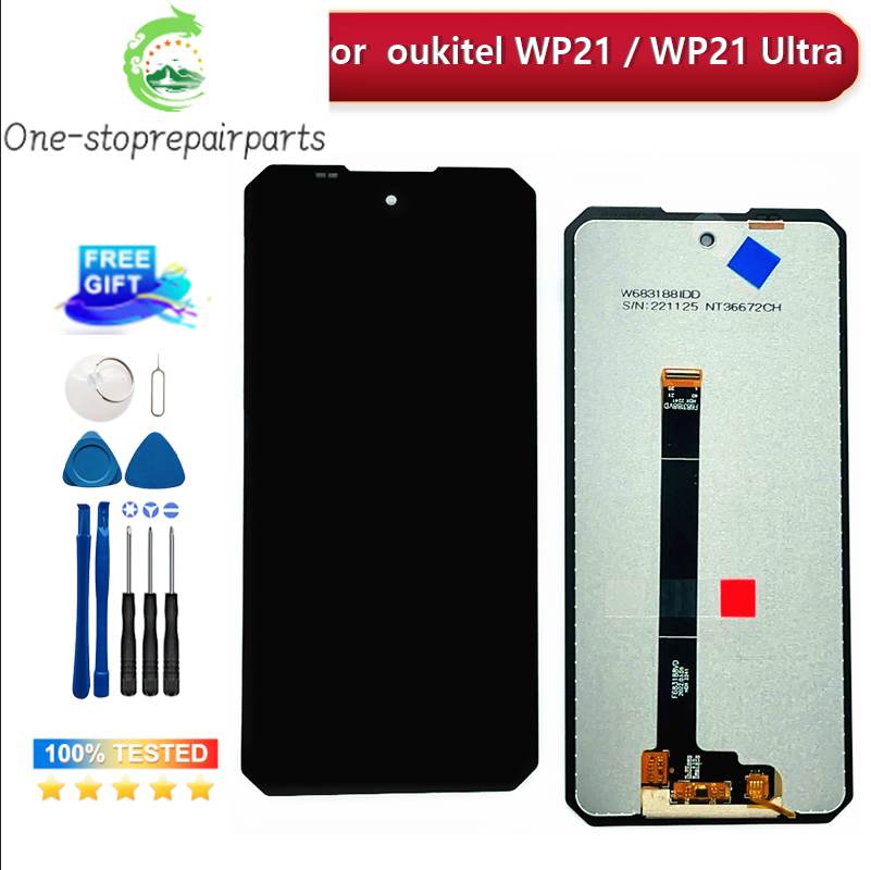 Original For 6.78 Inches OUKITEL WP21 LCD Display Touch Screen Digitizer Assembly For OUKITEL WP21 Ultra Display LCD Spare Parts Other brand Phone repair parts