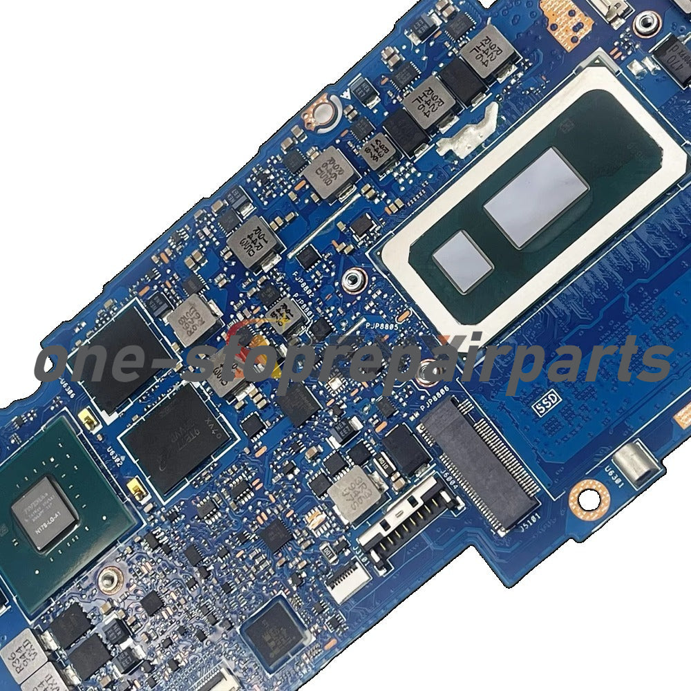 UX334FL Motherboard For ASUS ZenBook UX463FL UX434FL U3600F U4600F UX334FL UX334F Mainboard With 10th Gen I3 I5 I7 100% Tests OK ASUS laptop repair parts