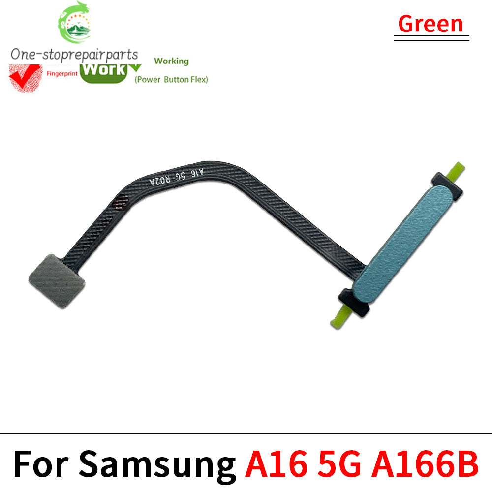 New For Samsung A06 A16 A26 4G 5G Home Button FingerPrint Touch ID Sensor Flex Cable Ribbon Replacement Parts Samsung phone repair parts