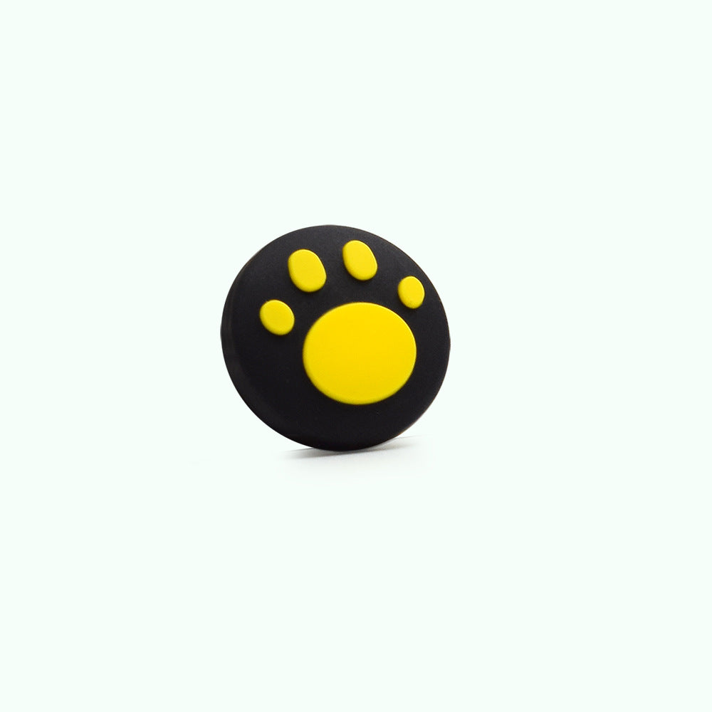 Suitable for Nintendo switch handle button cap Switch joycon rocker button cap Cat lying silicone cap