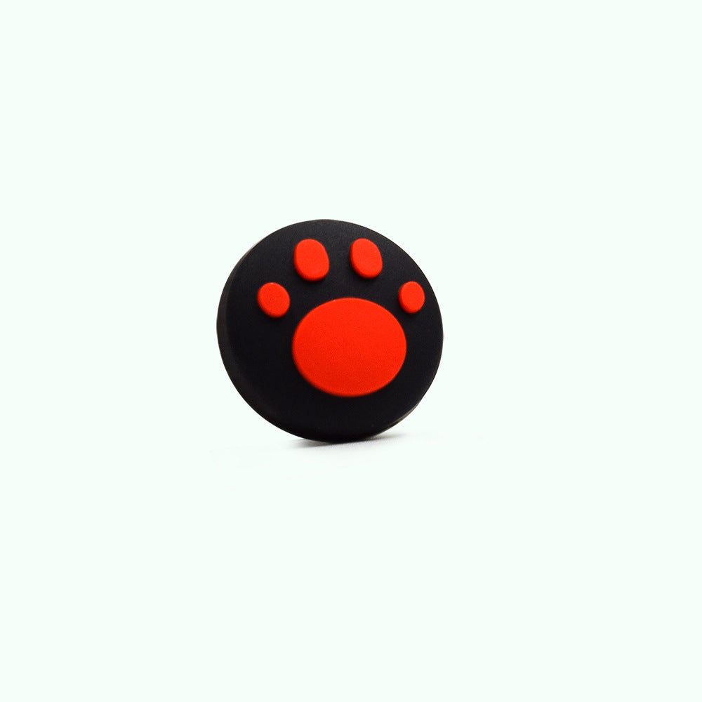Suitable for Nintendo switch handle button cap Switch joycon rocker button cap Cat lying silicone cap