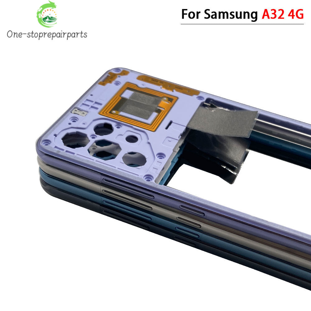 For Samsung A22 A32 4G 5G A225F A226B A325F A326B Middle Frame Holder Housing Replacement Repair Parts Samsung phone repair parts