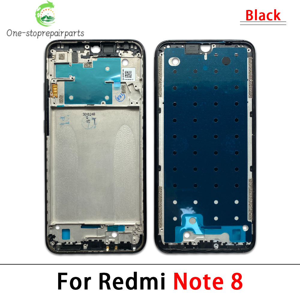 New For Xiaomi Redmi Note 7 8 9s Pro Front Housing LCD Frame Screen Bezel Holder Replacement Parts Xiaomi  Xiao mi phone repair parts