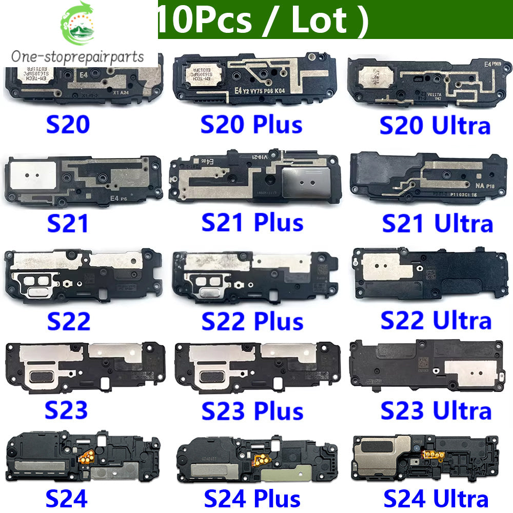 10Pcs/Lot, Loud Speaker Ringer For Samsung S20 S21 S22 S23 S24 Plus Ultra Fe 4G 5G Ringer Buzzer Speaker Flex Cable Samsung phone repair parts