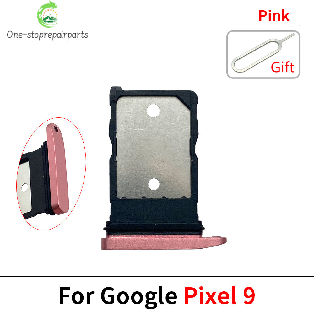 New For Google Pixel 9 / Pixel 9 Pro / Pixel 9 Pro XL Micro Nano SIM Card Holder Tray Slot Holder Adapter Socket Google Pixel phone repair parts
