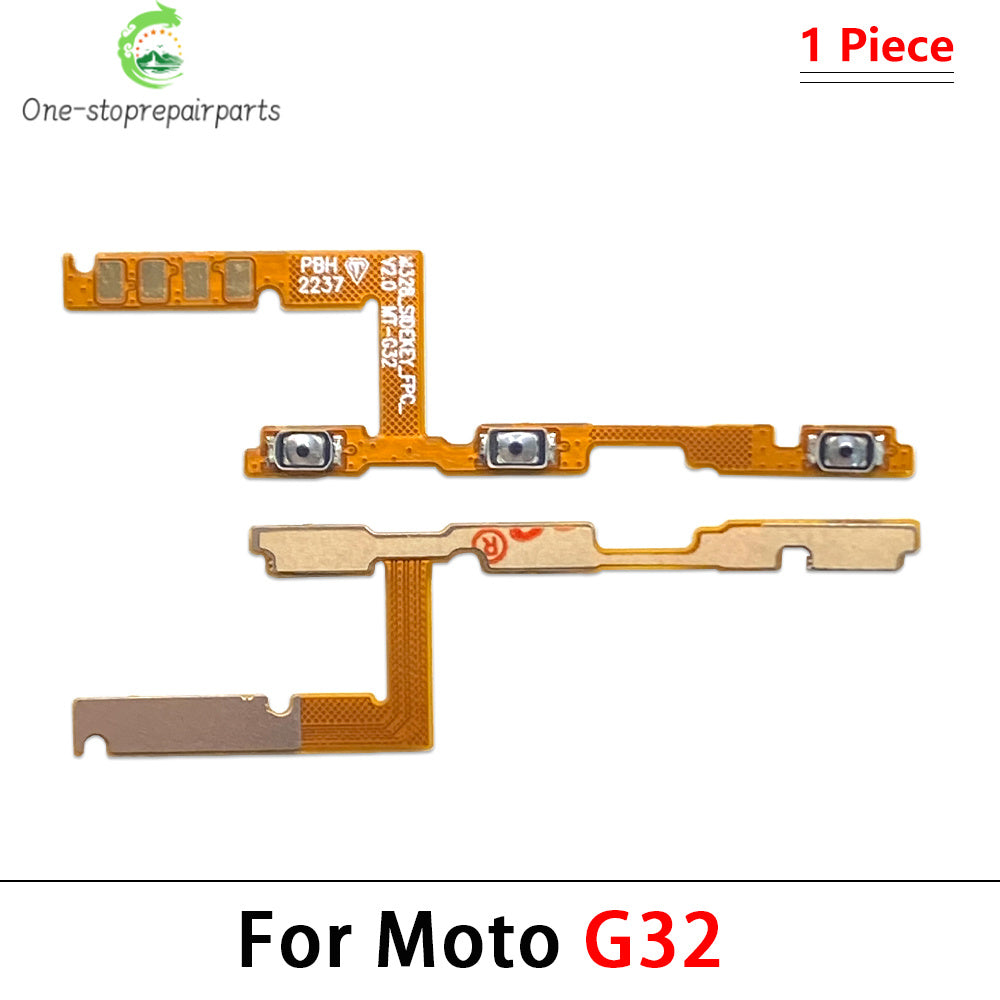 Power on off Volume Key Button Flex Cable For Motorola Moto G10 G20 G30 G100 G200 G50 G60 G60s G31 G51 G71 G22 G32 G52 G62 5G Motorola phone repair parts