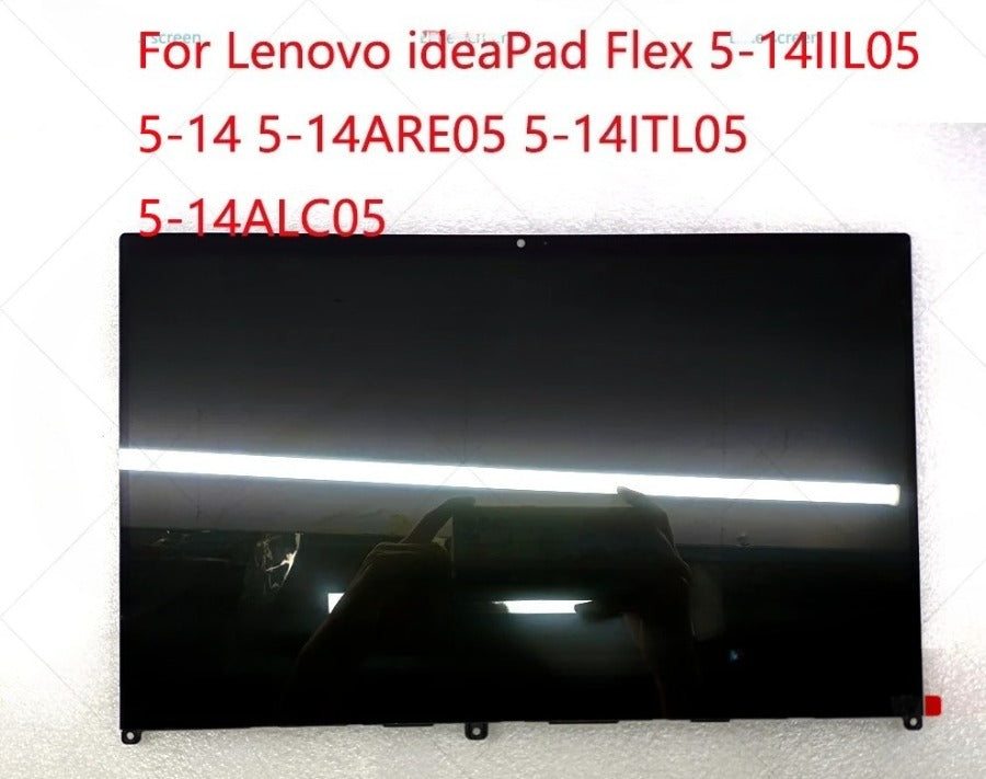IPS 14" For Lenovo ideaPad Flex 5-14IIL05 5-14 5-14ARE05 5-14ITL05 5-14ALC05 5D10S39641 5D10S39642 LCD Touch Screen NV140FHM-N4U Lenovo laptop repair parts