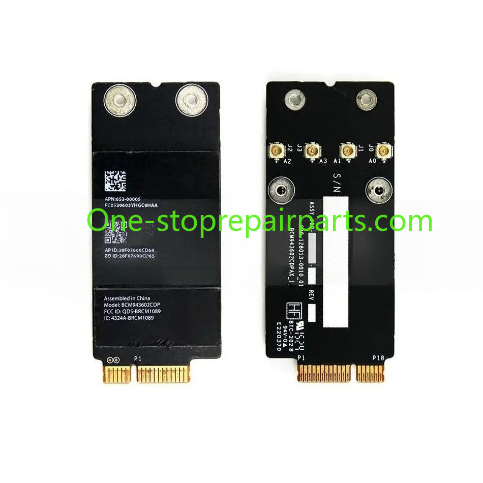 New Wifi Card BCM943602CDP for iMac 21" A1418 4K 27" A1419 5K 2015 2016 2017 Wifi Card with Bluetooth 4.2 Top Quality iMac repair parts