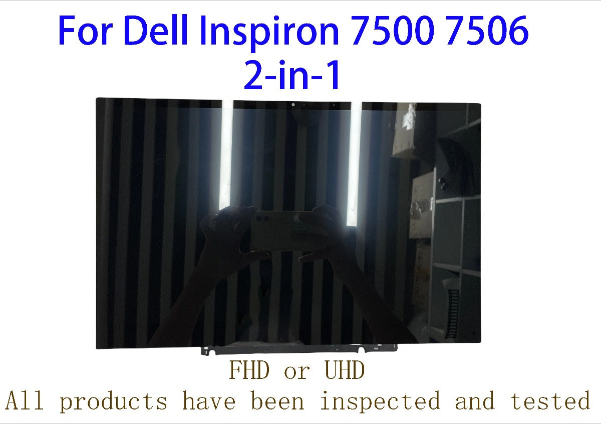 15.6 inch For Dell Inspiron 7500 7506 2-in-1 P97F P97F001 P97F004  FHD or UHD LCD Touch Screen Assembly Replacement Display Dell laptop repair parts