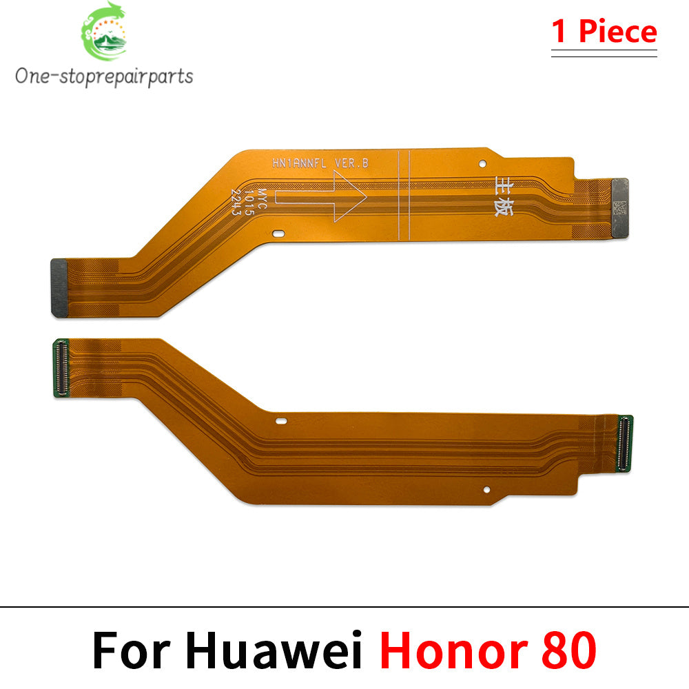 10Pcs, Main Board Motherboard Connector Flex Cable For Huawei Honor X7 X7A X8 X9 X9A X9B 60 70 80 90 Pro Se Huawei phone repair parts