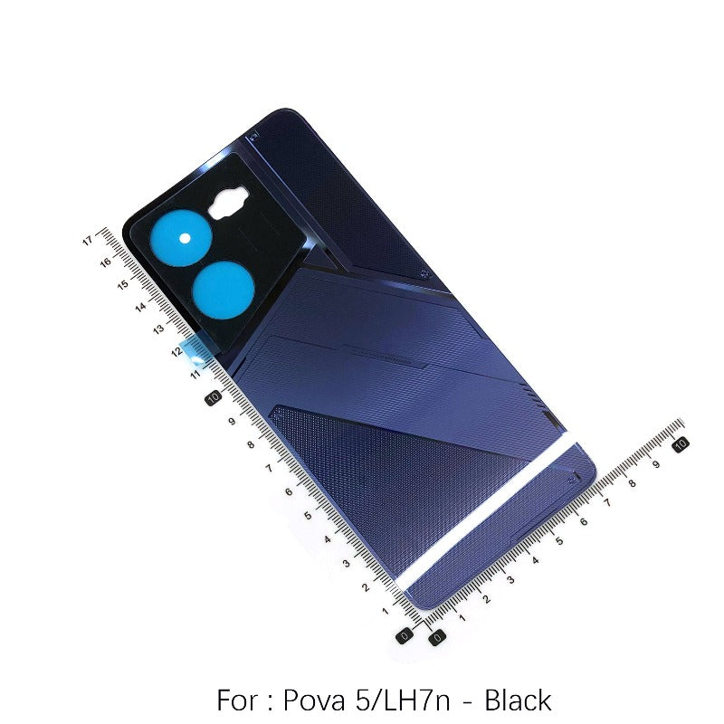 Battery back housing cover for Tecno Pova 5 5G Pova3 Pova4 LG7n 5Pro back case Phone case back cover