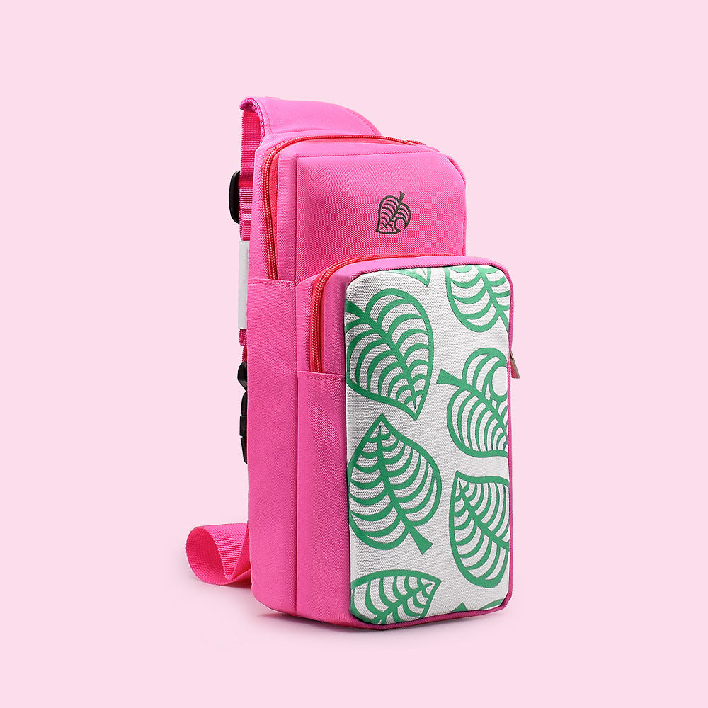 Compatible with Nintendo switch/lite chest bags, crossbody bags, Nintendo switch console storage bags