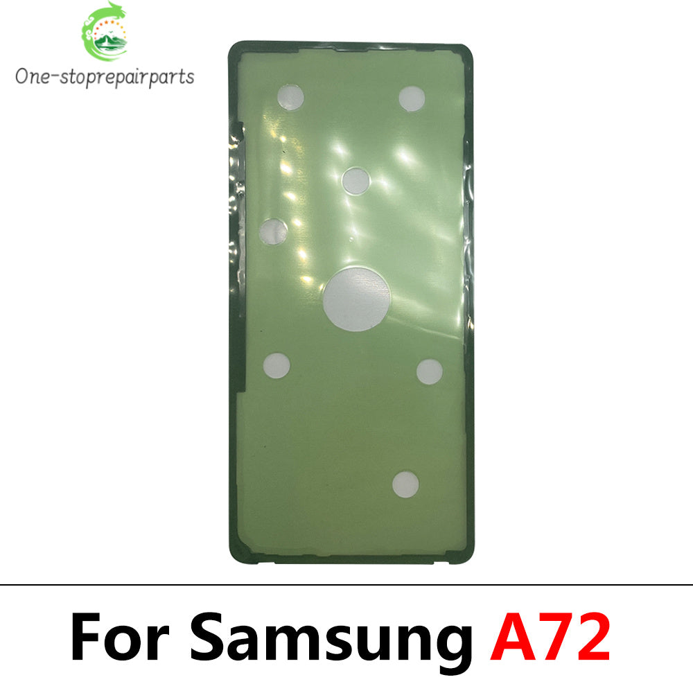 10Pcs， Back Battery Cover Door Sticker Adhesive Waterproof For Samsung A20 A30 A50 A70 A20s A21s A30s A31 A51 A71 A32 A52 A72 Samsung phone repair parts