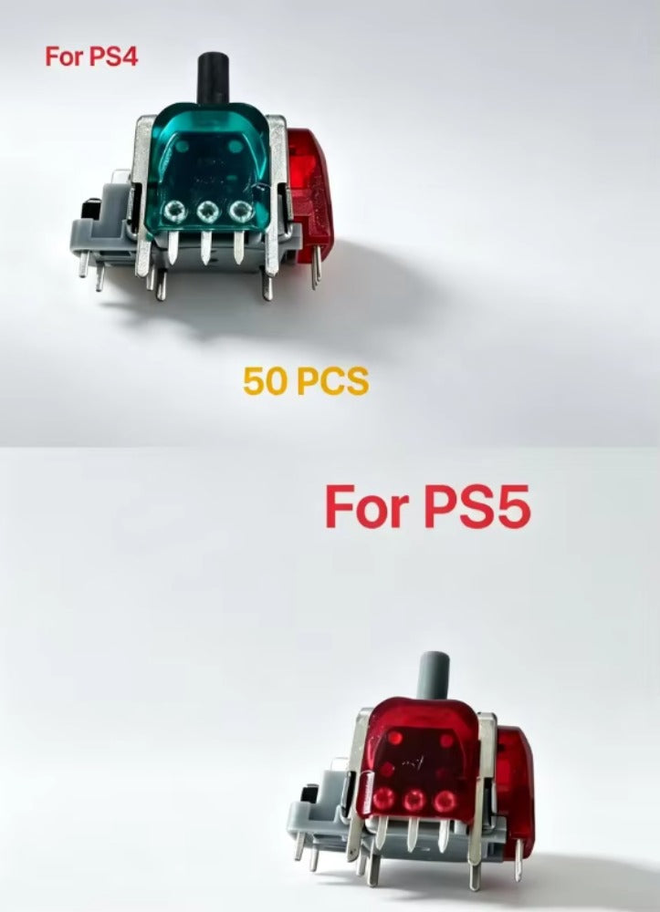 YH 50PCS TMR Electromagnetic Joystick For PS4 3D Analog Stick Sensor Module For PS5 For Xbox Switch Pro Rocker Controller Game console repair parts