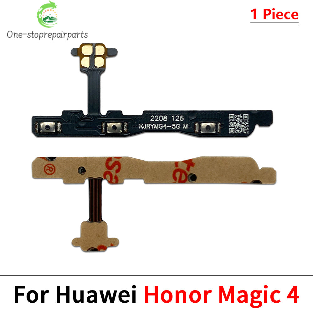 Power Switch On/Off Button Volume Key Button Flex Cable For Huawei Honor 50 60 70 80 90 Pro Se Lite Magic 4 5 6 7 Pro Lite Huawei phone repair parts