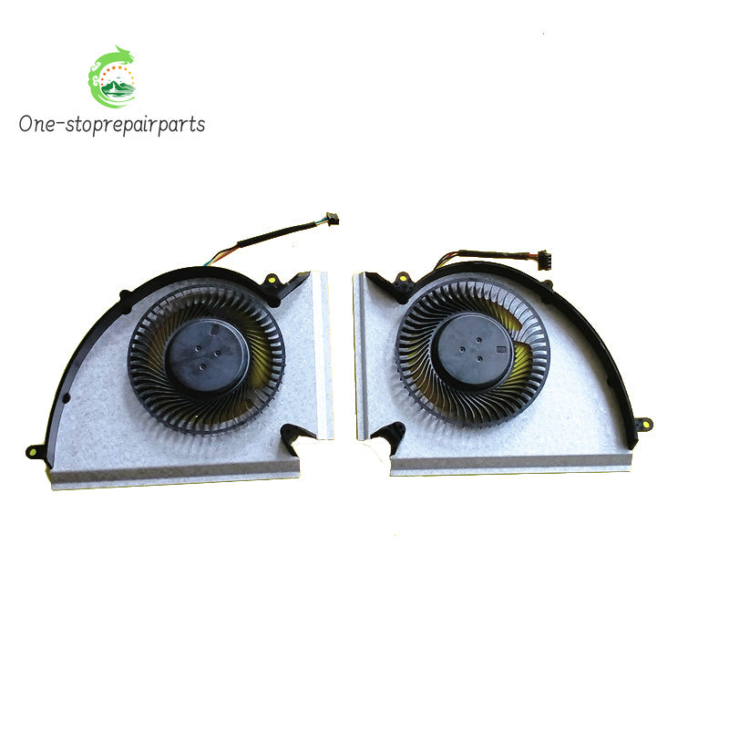 New Original CPU GPU Cooling Fan FOR MSI GP76 GE76 WE76 PABD1A010SHL N451 N452  MSI laptop repair parts