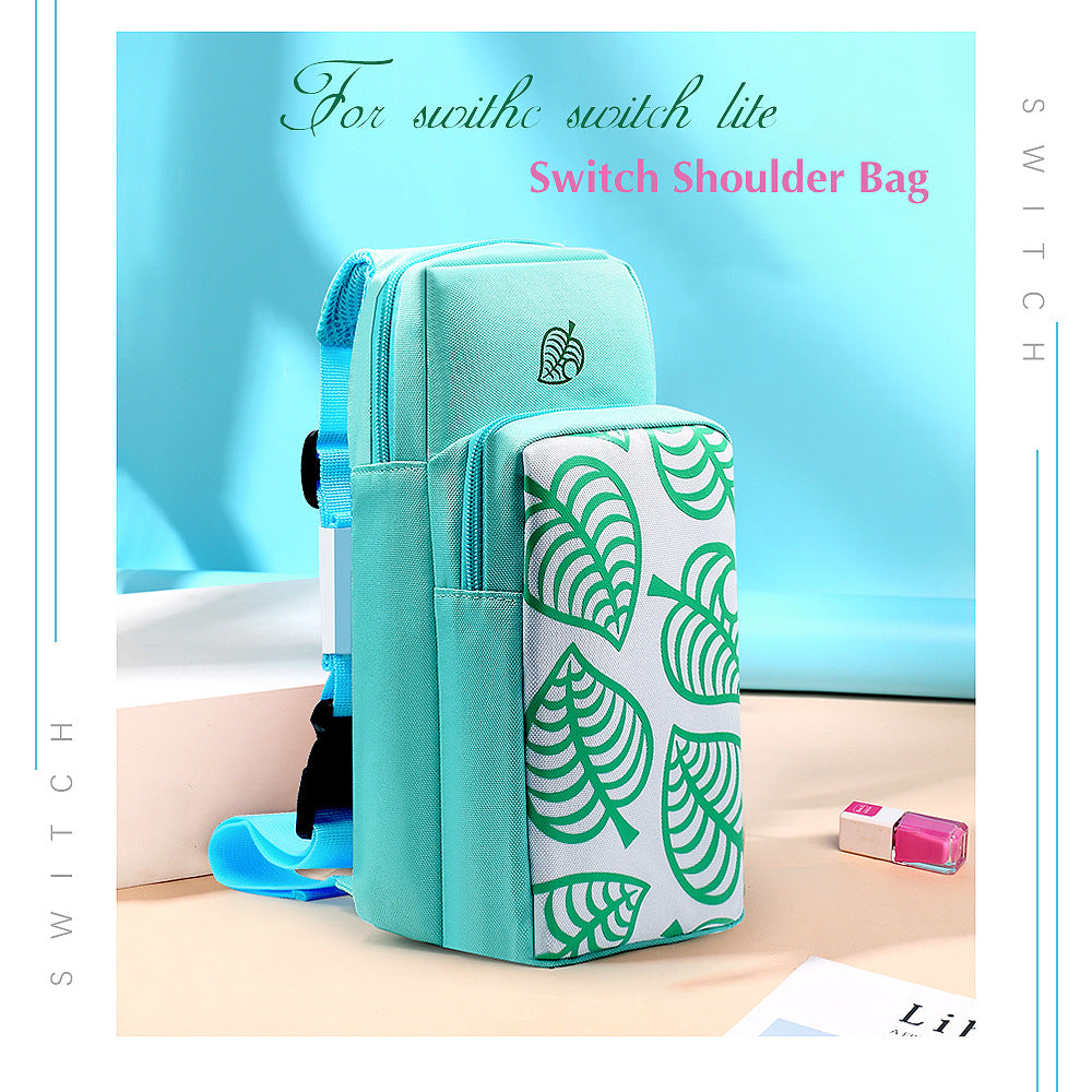 Compatible with Nintendo switch/lite chest bags, crossbody bags, Nintendo switch console storage bags