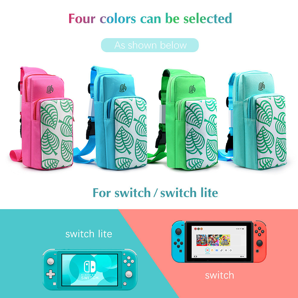Compatible with Nintendo switch/lite chest bags, crossbody bags, Nintendo switch console storage bags